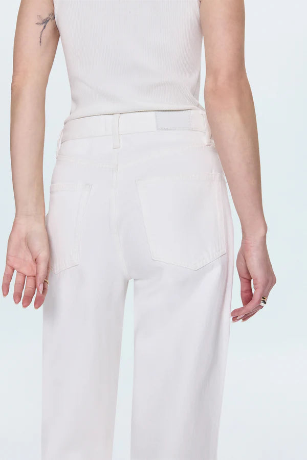 Pistola Tate High Rise Bowed Wide Leg