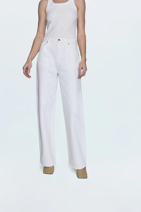 Pistola Tate High Rise Bowed Wide Leg