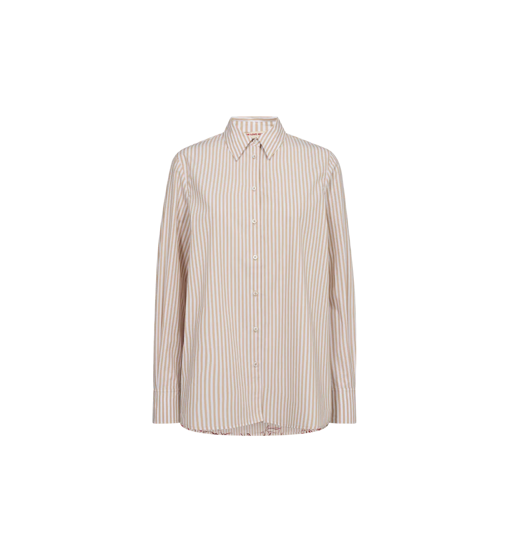 Elinda Striped Blouse - Mos Mosh - Women's Striped Blouse