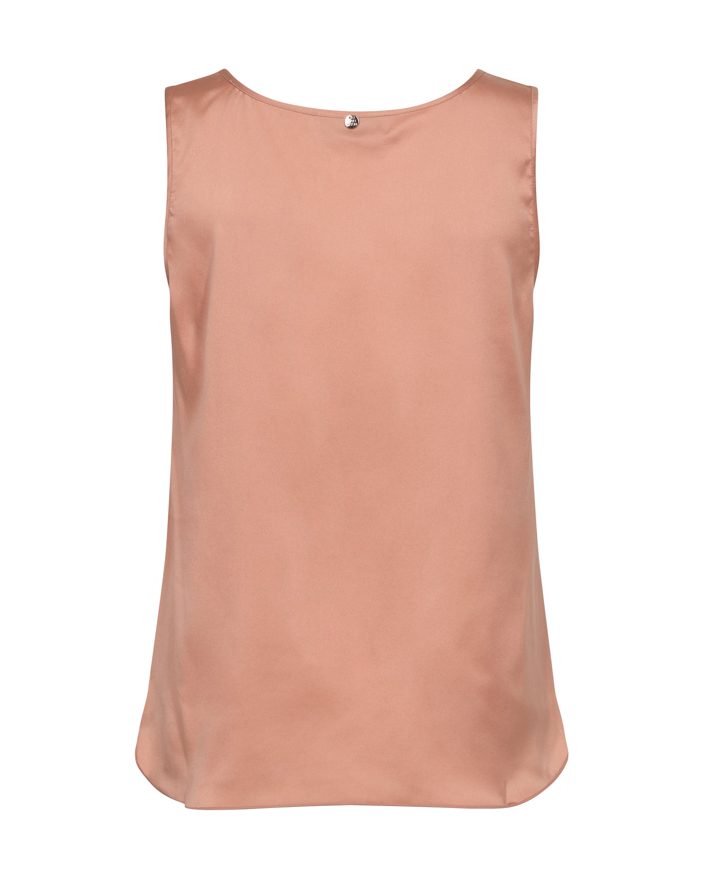 Mos Mosh Astrid V-Neck Silk Tank Top in Blue and Pink