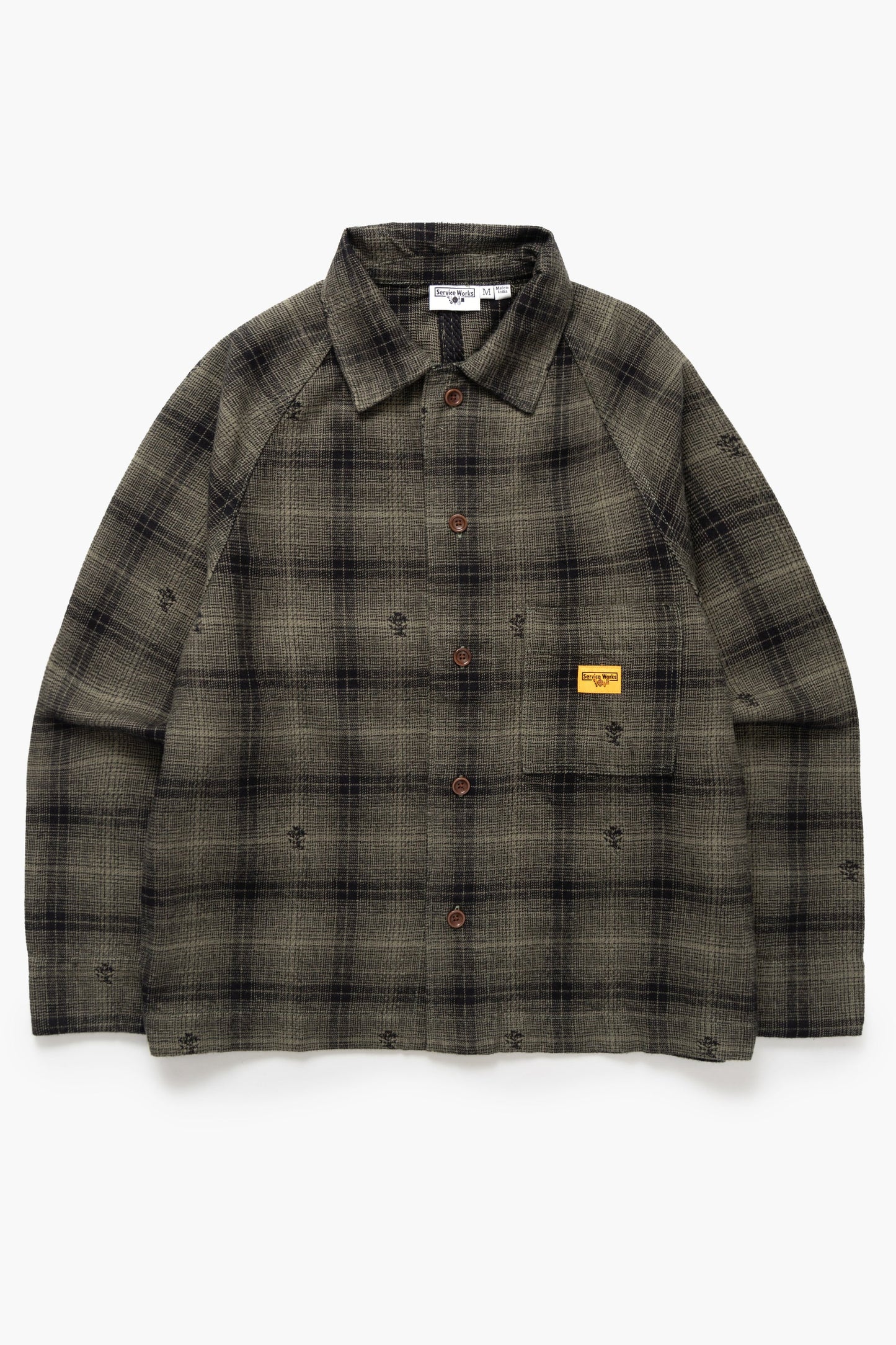 Service Works Thistle Plaid Front of House Jacket