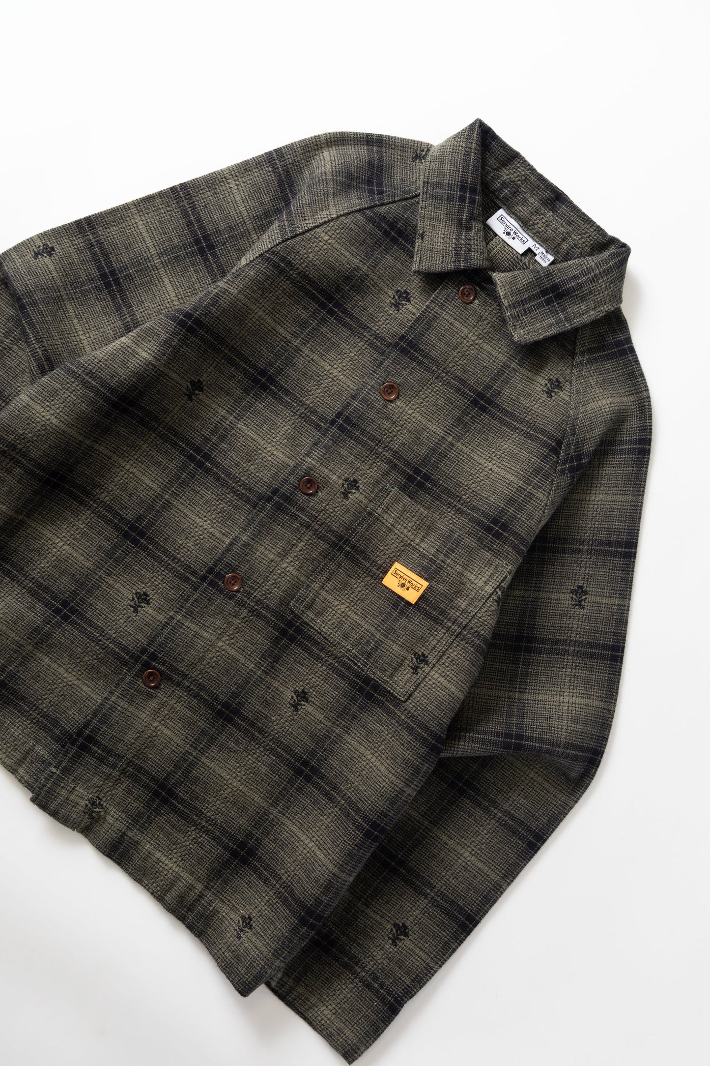 Service Works Thistle Plaid Front of House Jacket
