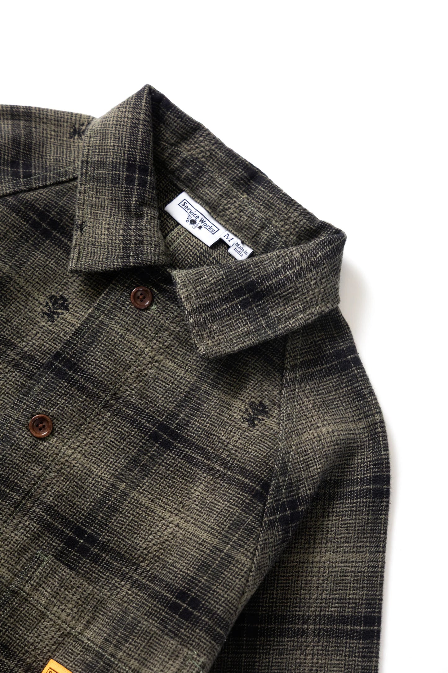 Service Works Thistle Plaid Front of House Jacket