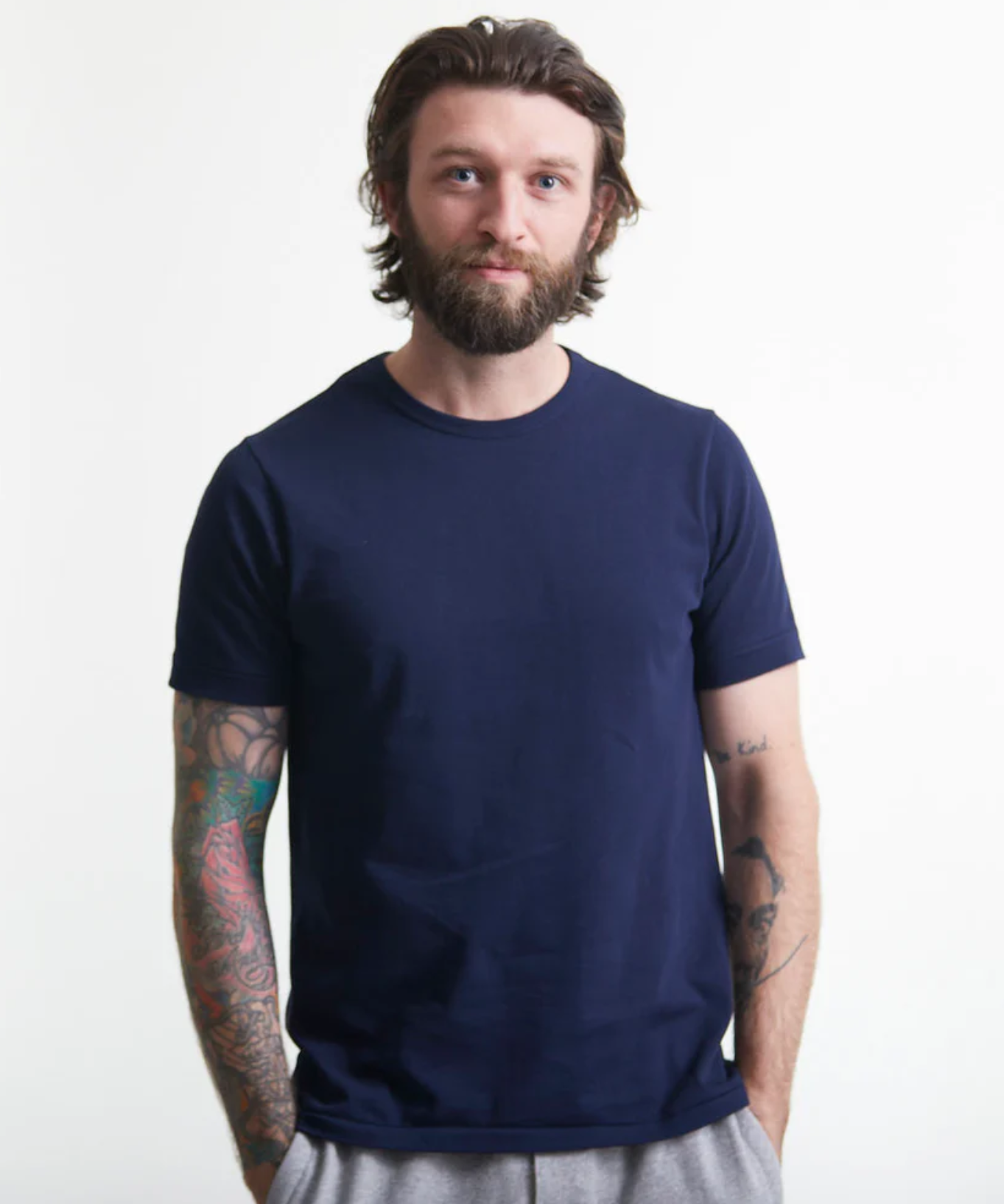 Marz b. Schwanen Classic Fit T-Shirt 1950s Loopwheel