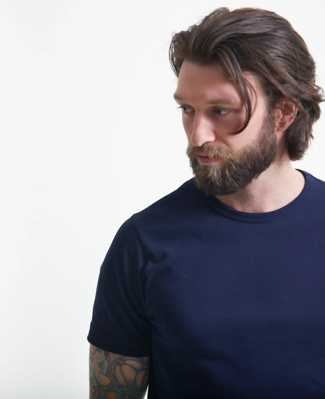 Marz b. Schwanen Classic Fit T-Shirt 1950s Loopwheel