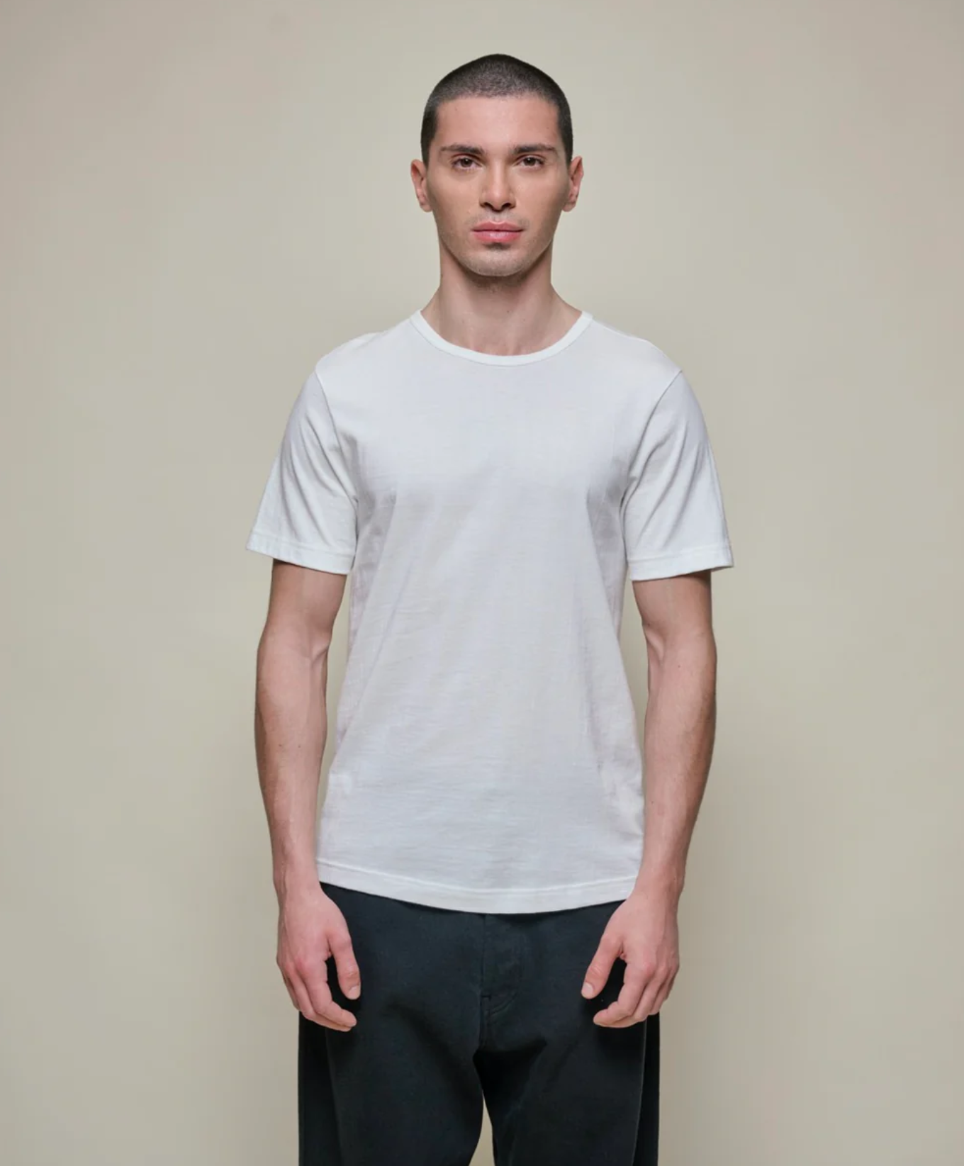 Marz b. Schwanen Classic Fit T-Shirt 1950s Loopwheel