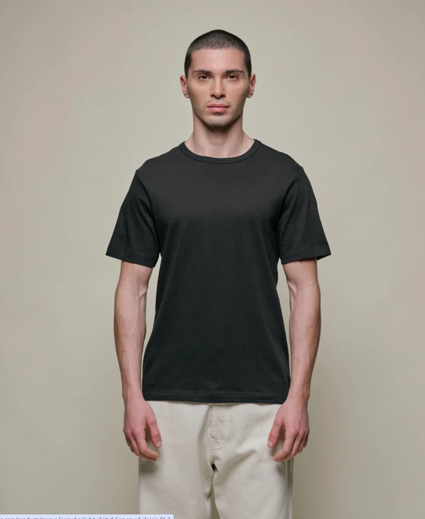 Marz b. Schwanen Classic Fit T-Shirt 1950s Loopwheel