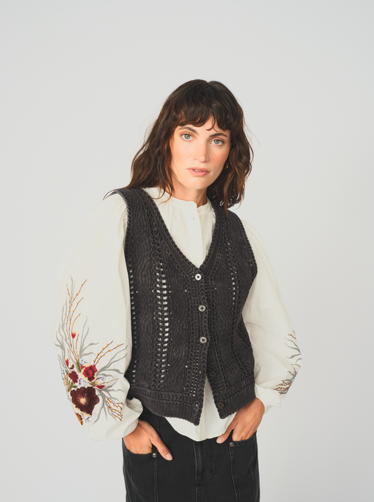 Mos Mosh Albanju Knit Vest