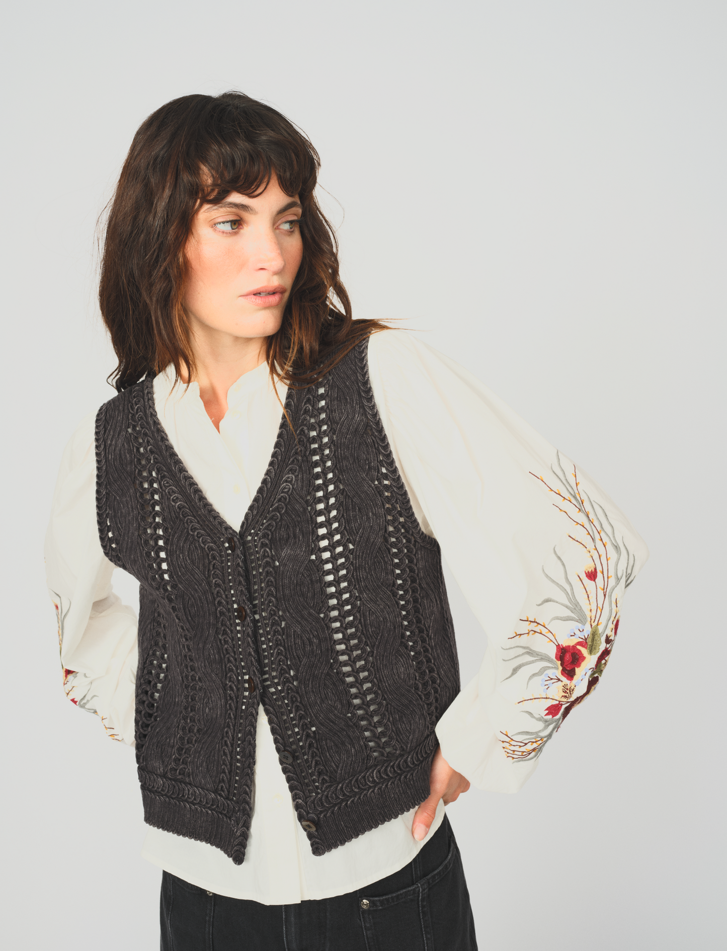 Mos Mosh Albanju Knit Vest