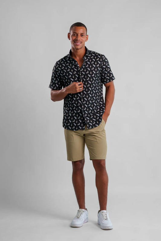 "Big Cat" Printed SS Shirt