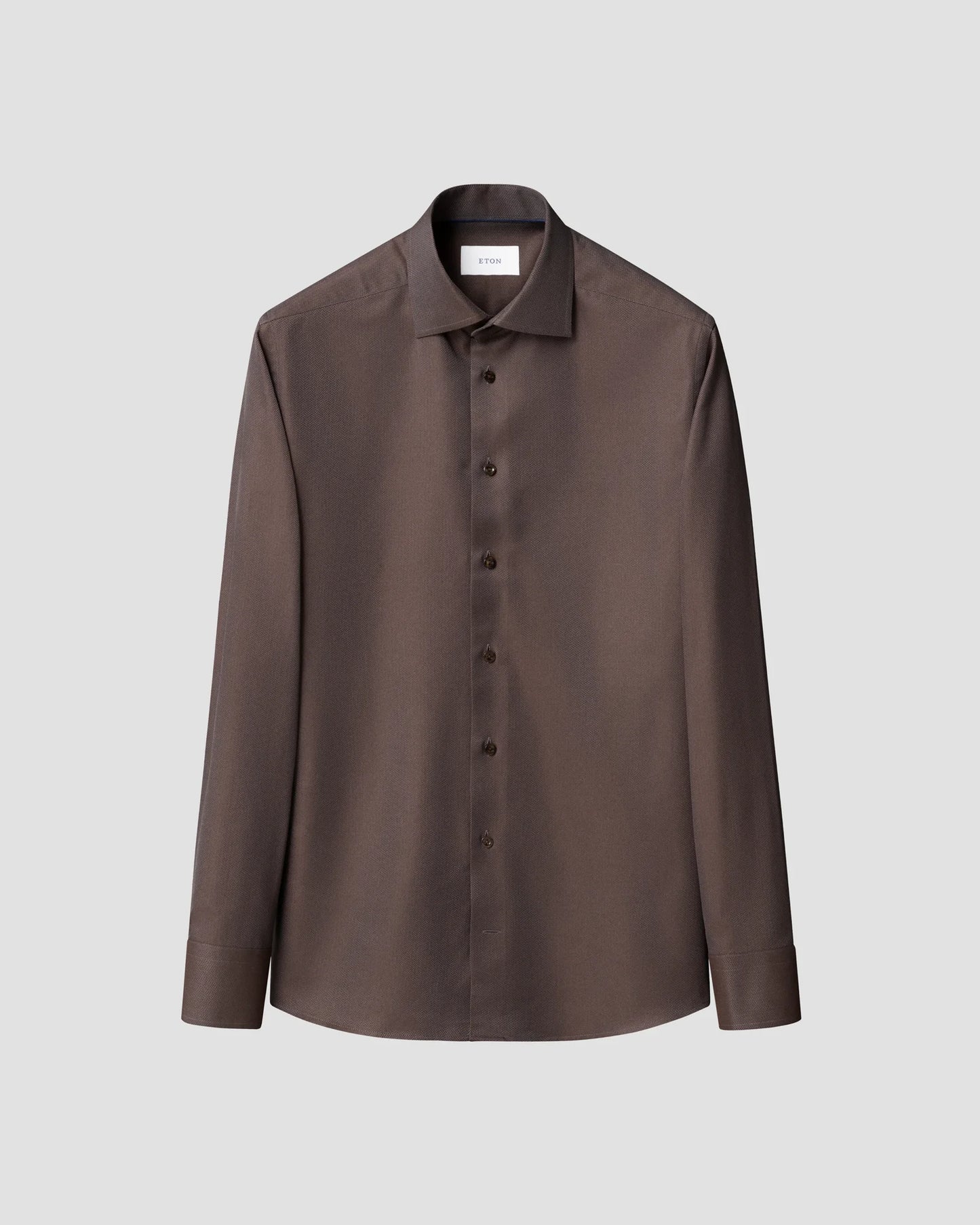 Eton Herringbone Signature Twill Shirt