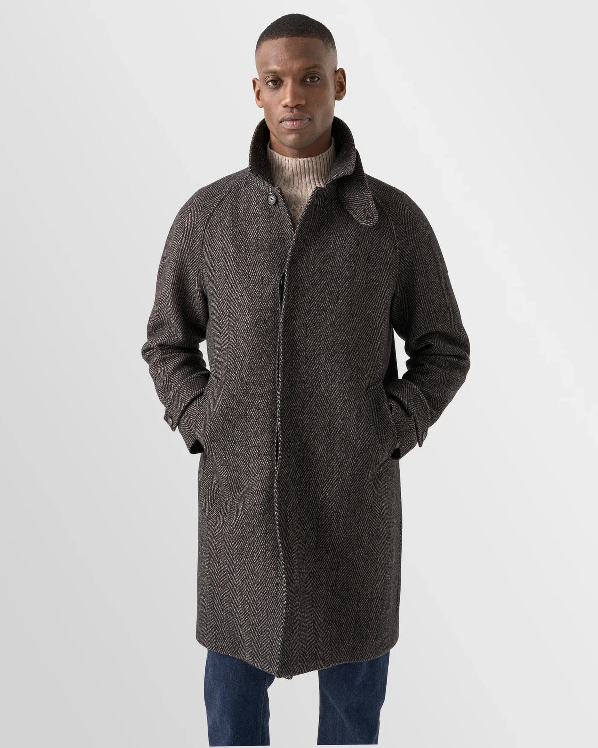 Eton Raglan Cashmere Coat