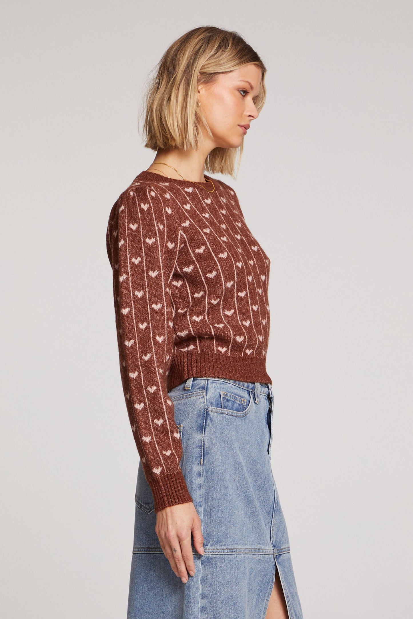 Elima Heart Knit