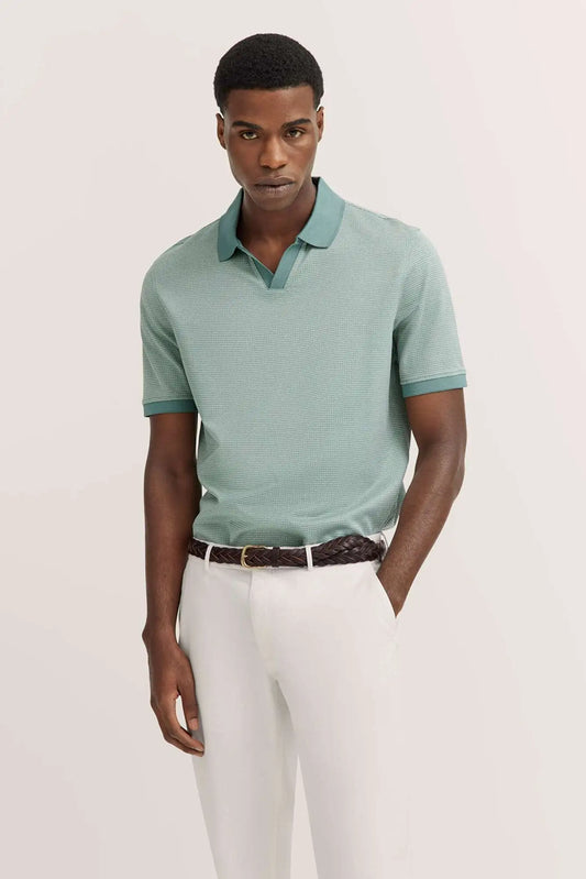 Short Sleeve Bugatti Polo - Johnny Collar