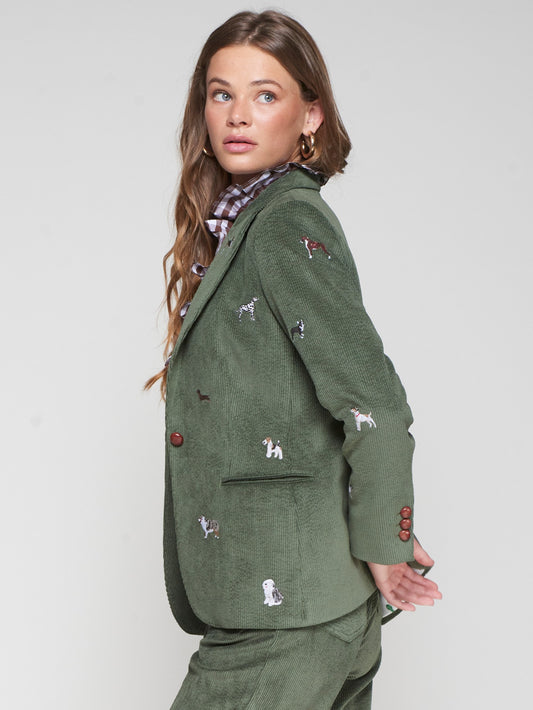 Corduroy Puppy Blazer