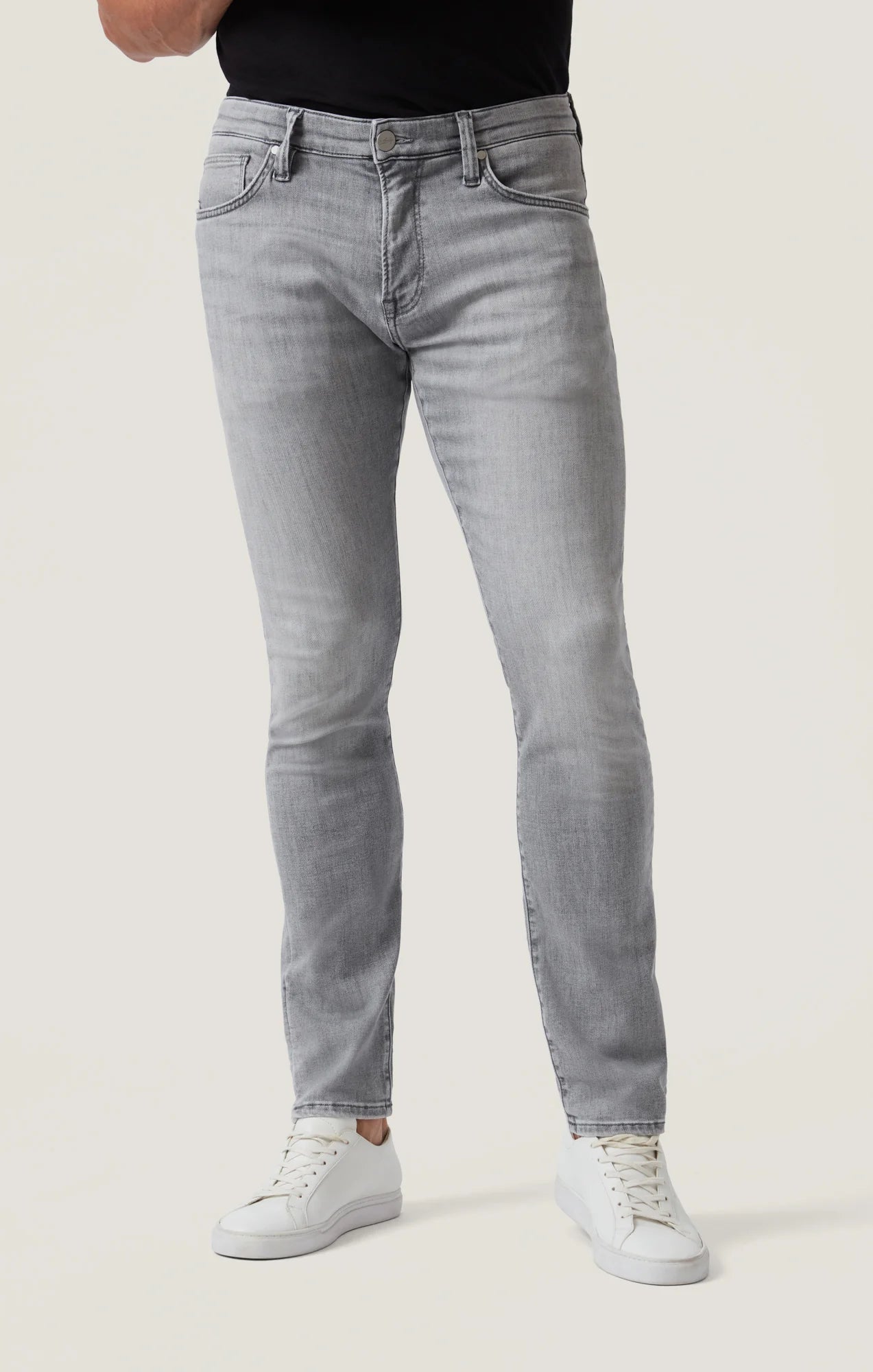 Cool Light Grey Organic Jean - 34 Heritage