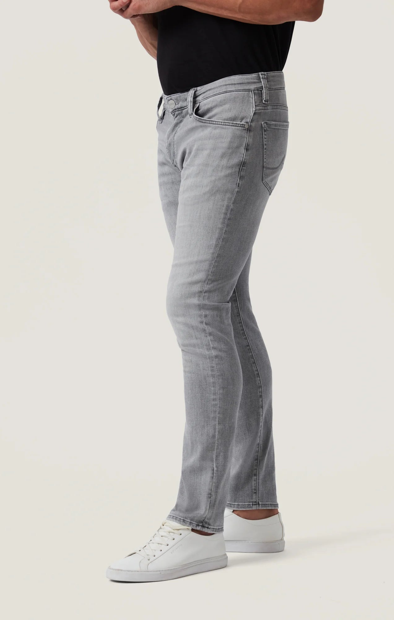 Cool Light Grey Organic Jean - 34 Heritage
