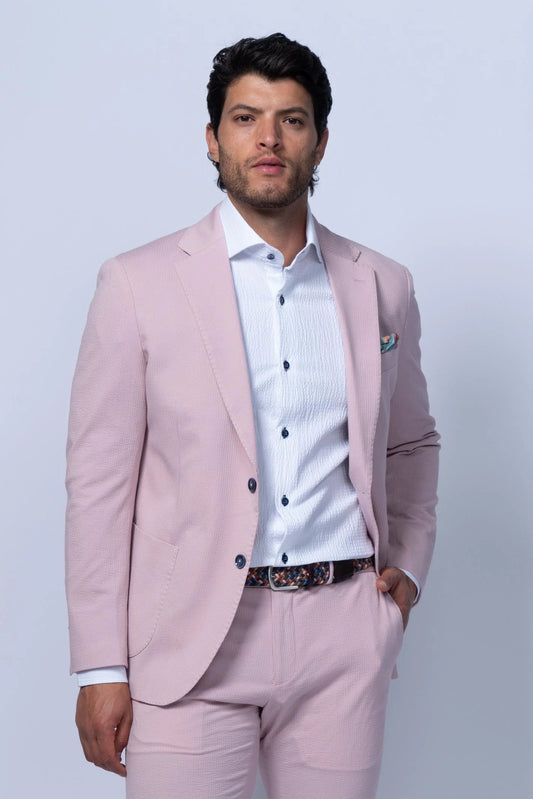 7 Downie St. Seersucker Blazer