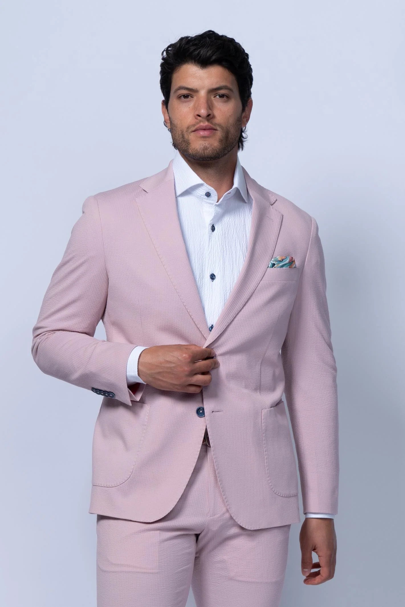 7 Downie St. Seersucker Blazer
