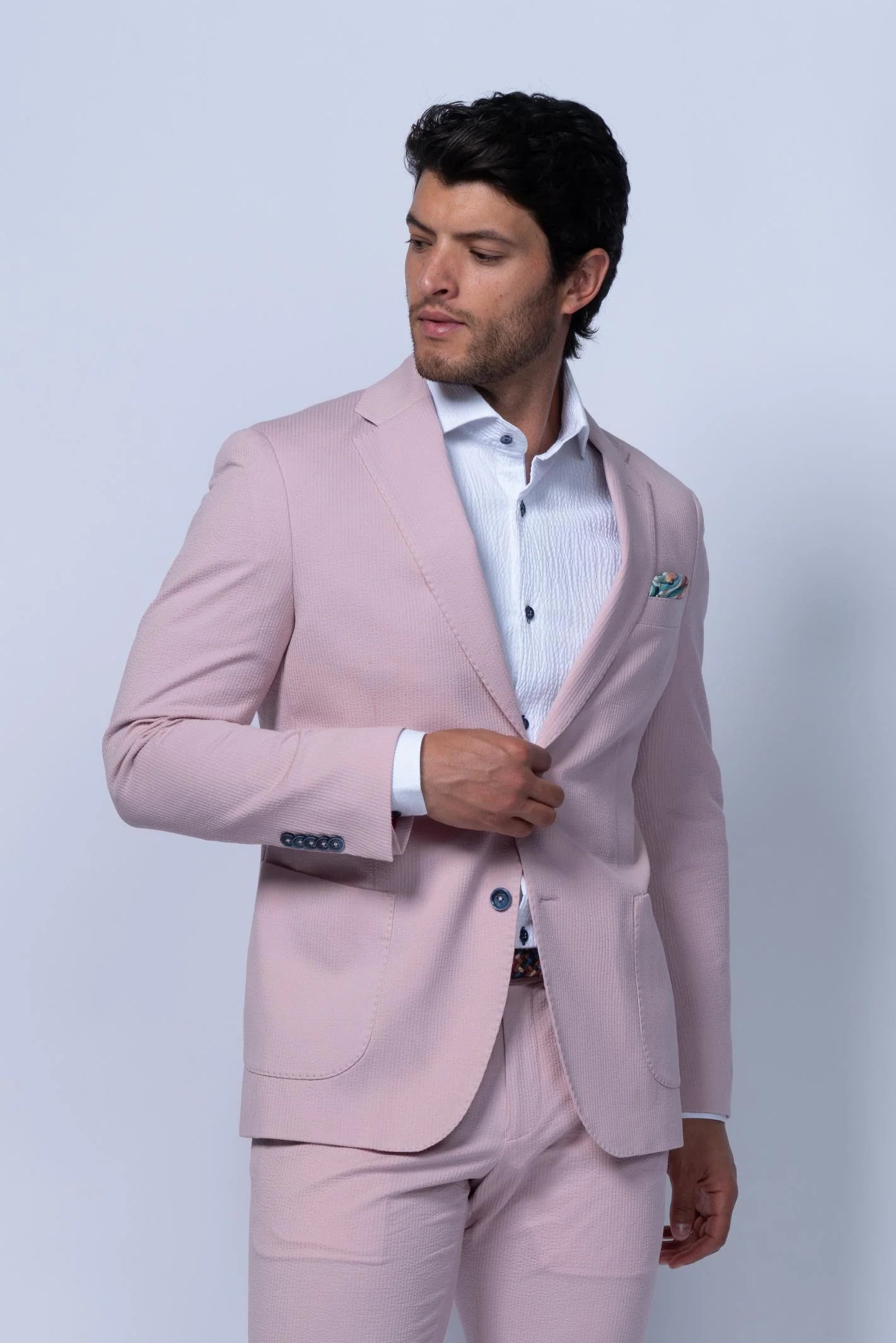 7 Downie St. Seersucker Blazer