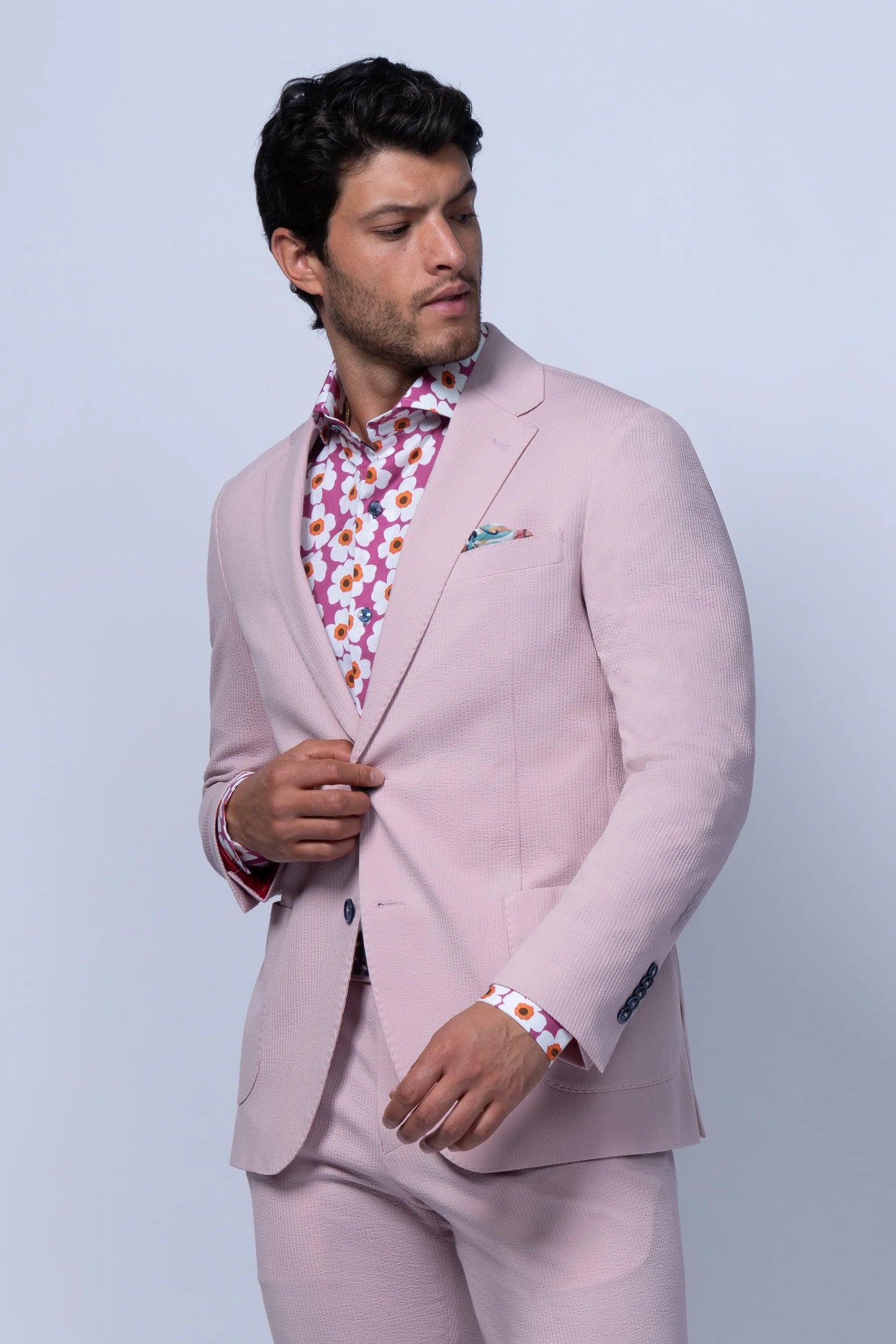 7 Downie St. Seersucker Blazer