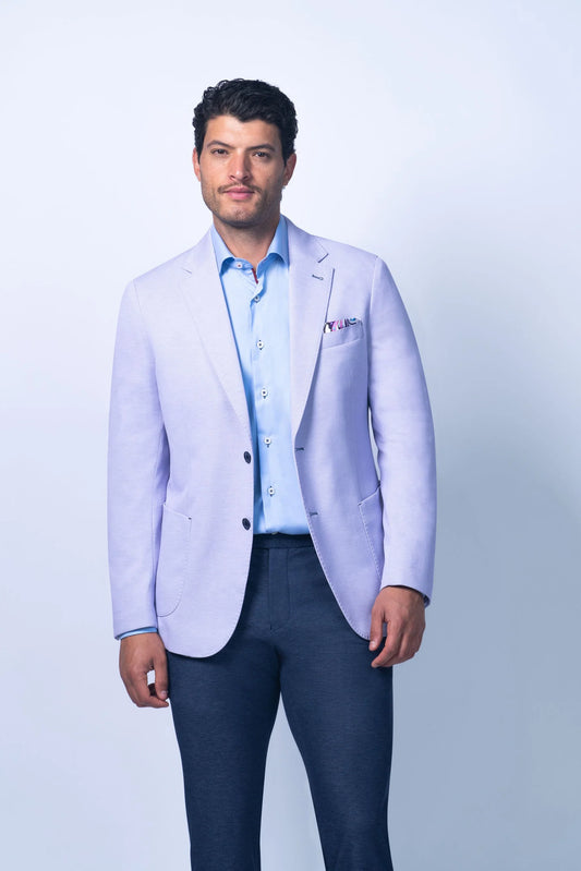 7 Downie St. Purple Stretch Sport Coat