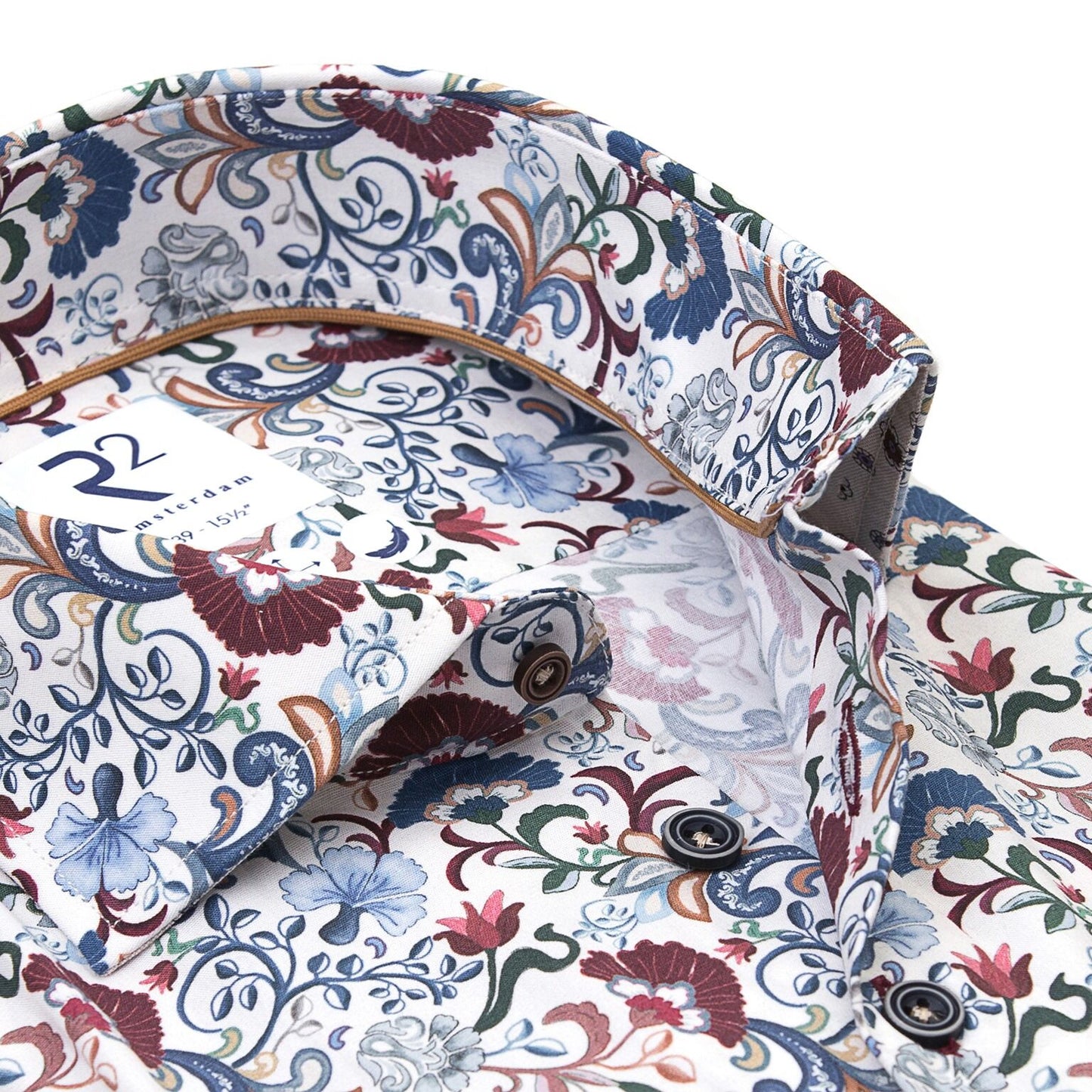 R2 Amsterdam Whimsical Fall Dress Shirt