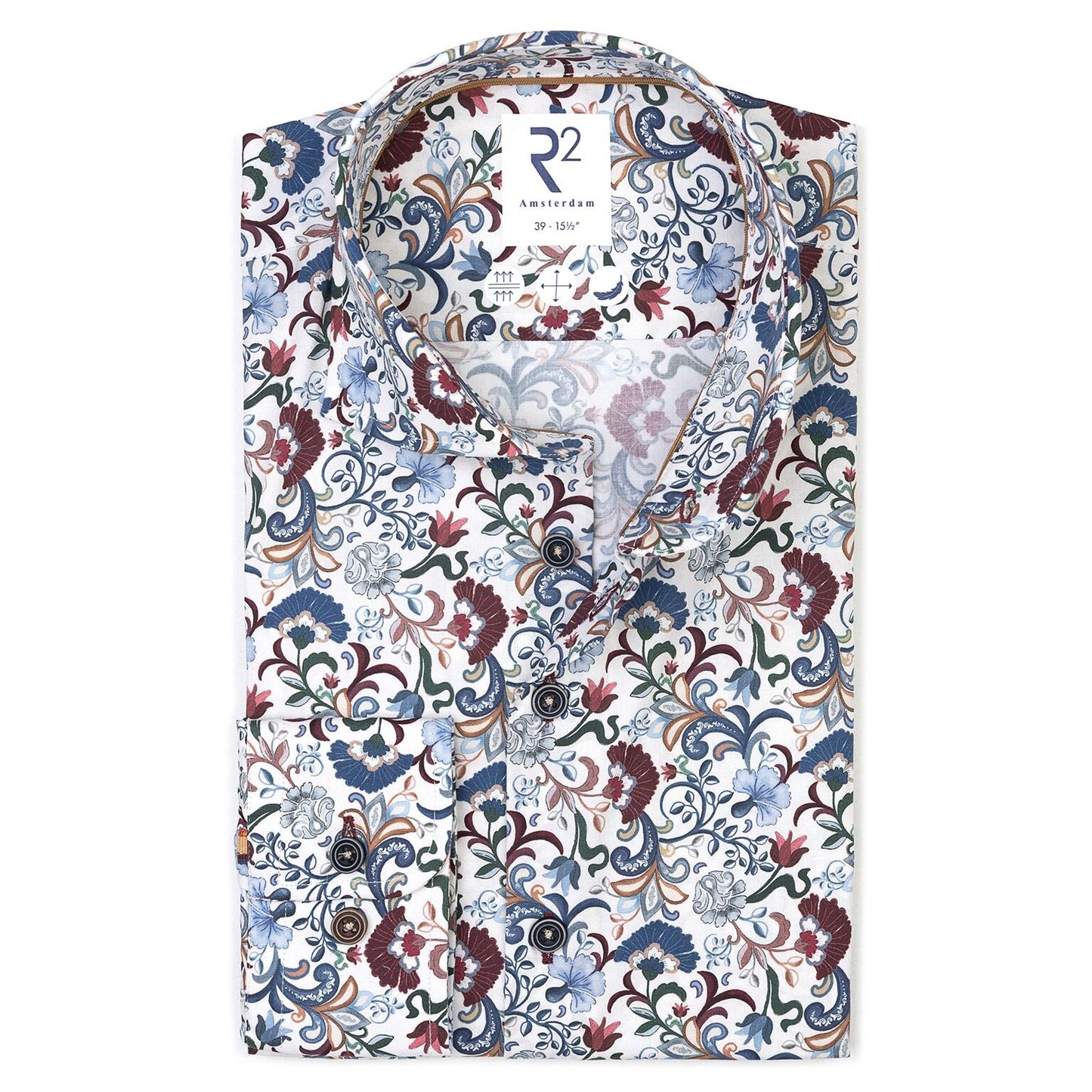 R2 Amsterdam Whimsical Fall Dress Shirt