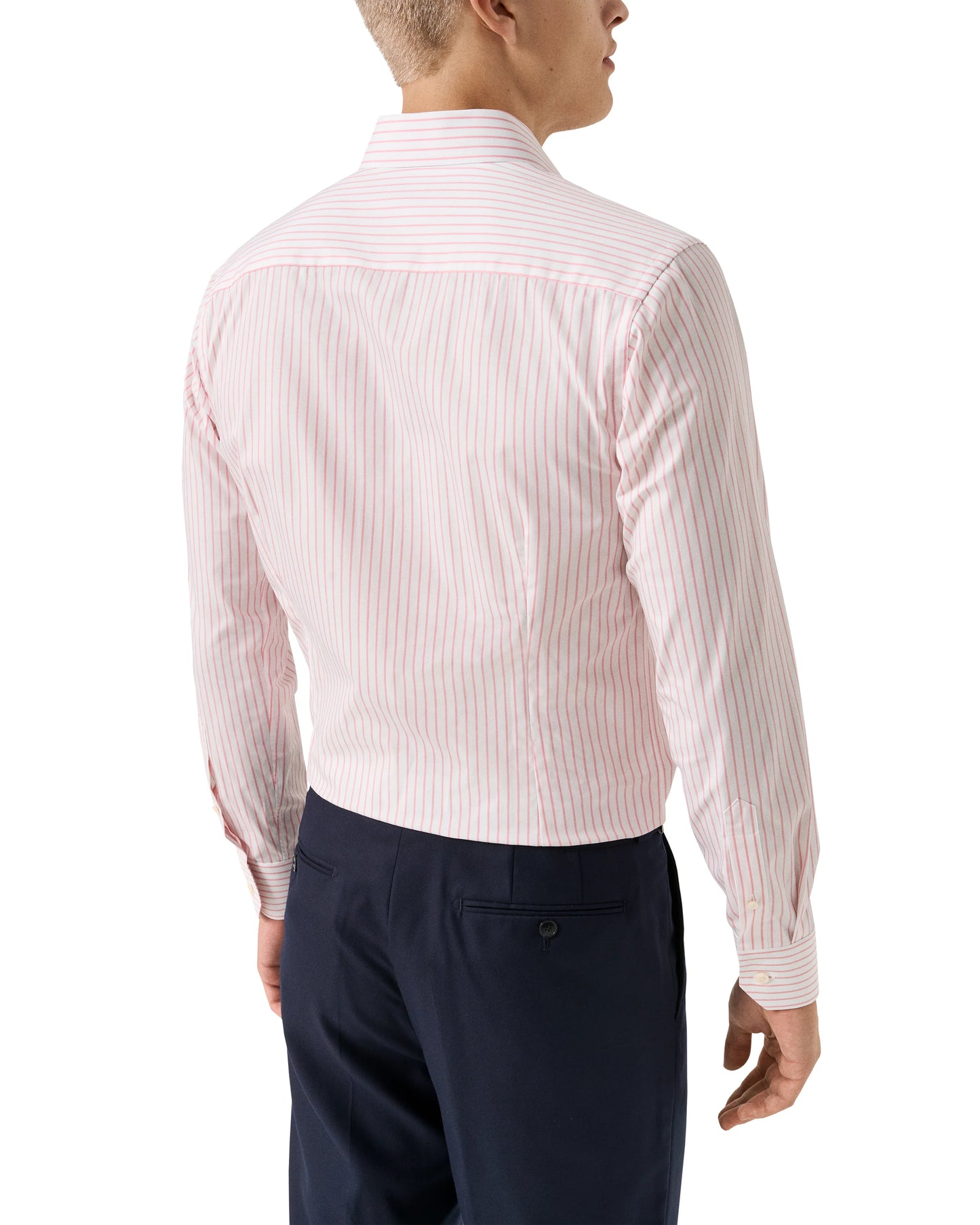 Eton Stripped Signature Twill