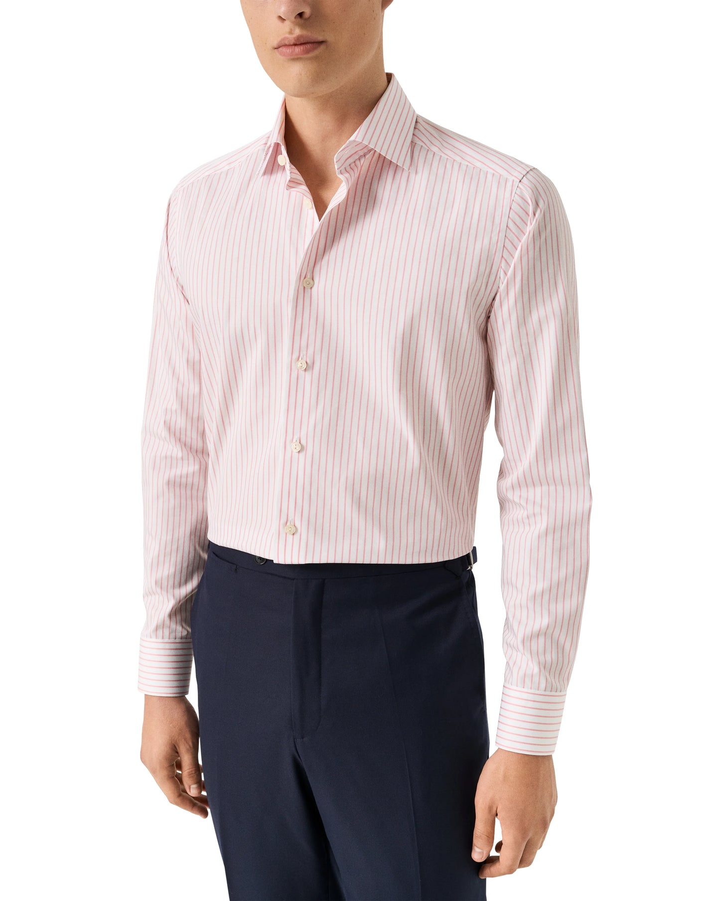 Eton Stripped Signature Twill